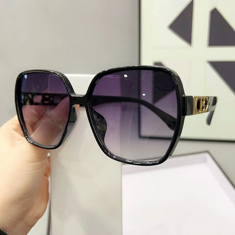 墨镜2025新款女夏防紫外线高级感太阳镜网红款ins风圆脸大脸显瘦