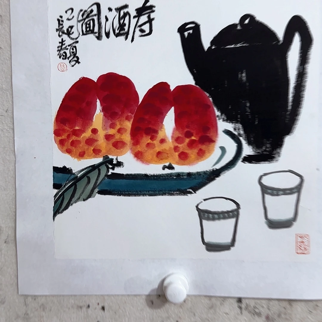 国画大写意就是这样