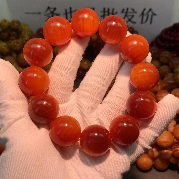 松木（琥珀木）手串/手链2.1 包浆高货