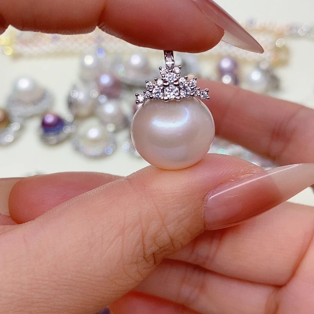 吊坠(赠链)淡水珍珠未镶嵌15.5