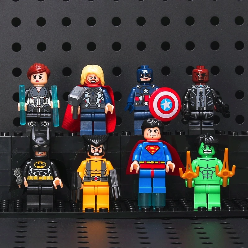 适用乐高超级英雄钢铁侠人仔复仇者联盟漫威小人拼装积木手办玩具