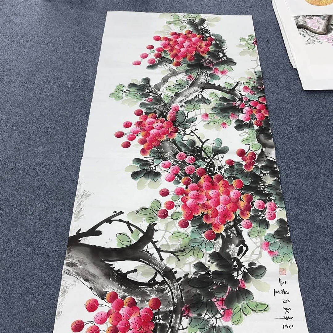 国画国画作品纯手绘