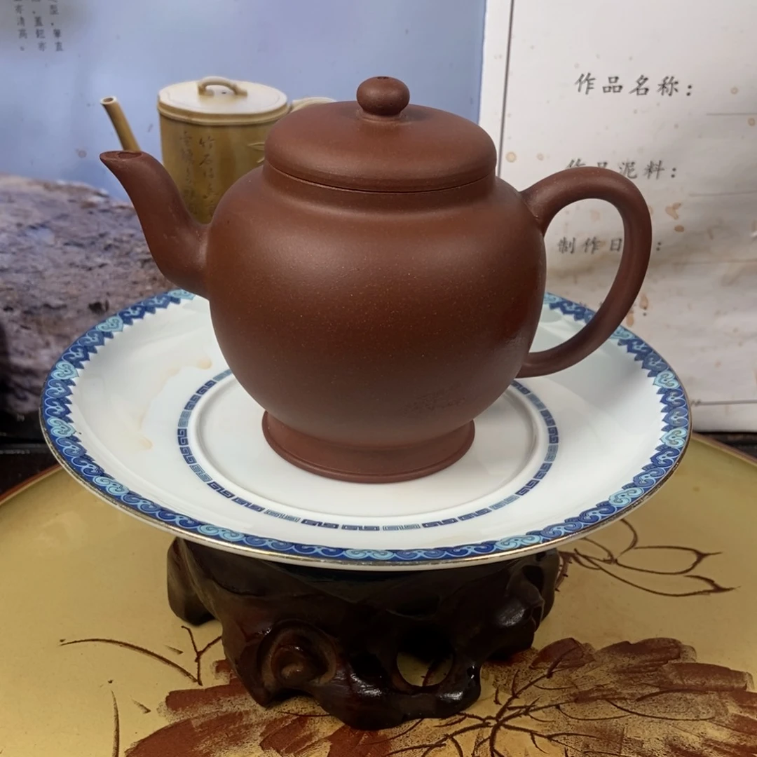 紫砂茶壶五号井底槽清老母亲制作容量240