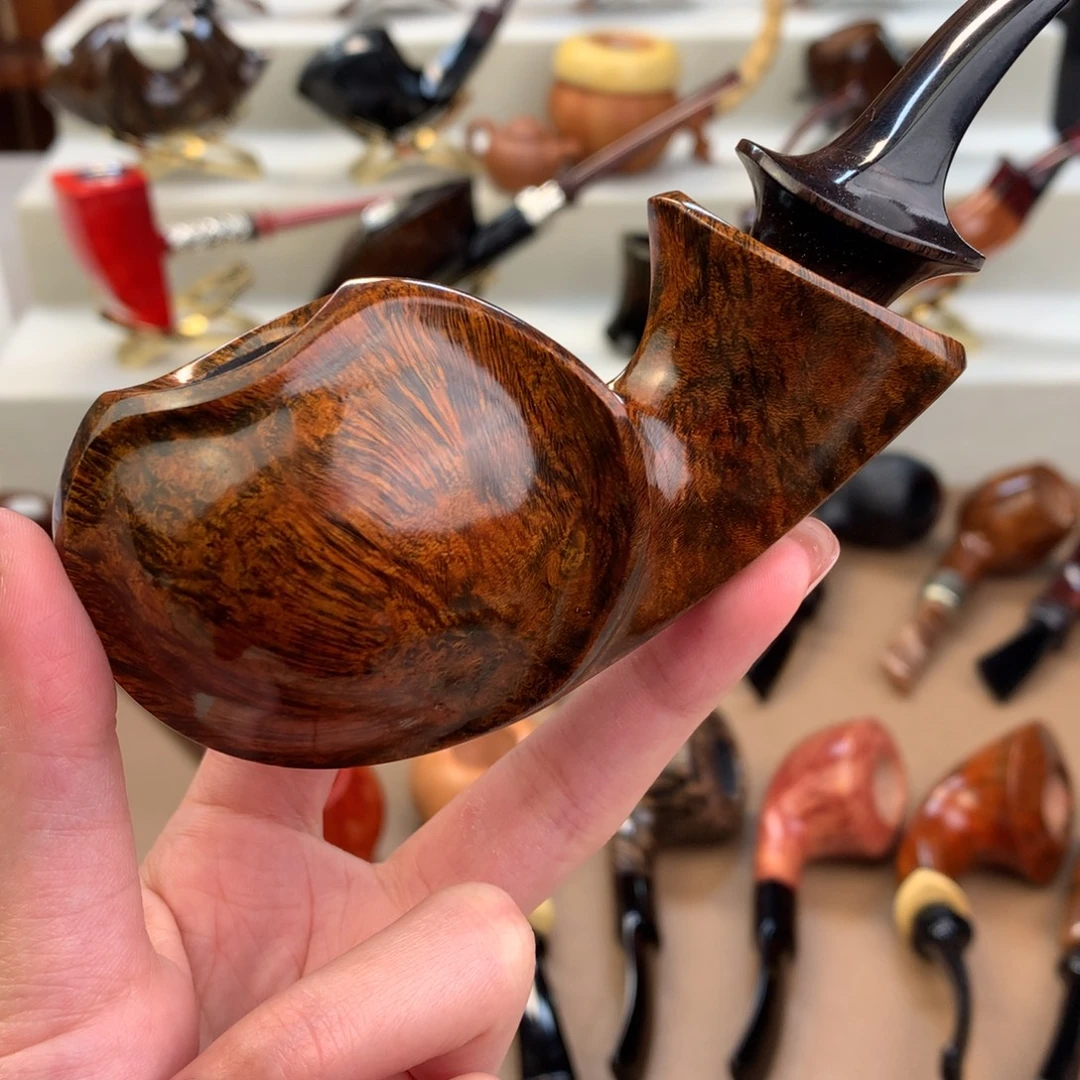 吴***语高品质石楠木烟斗