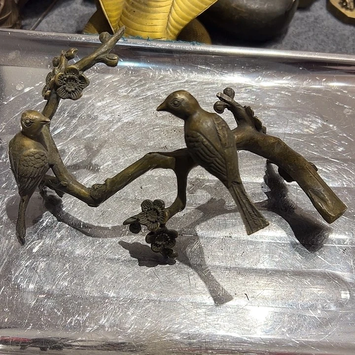 林*生微瑕疵黄铜摆件工艺品