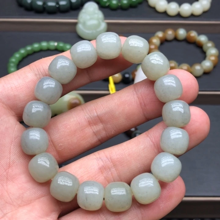 和田玉手链未镶嵌