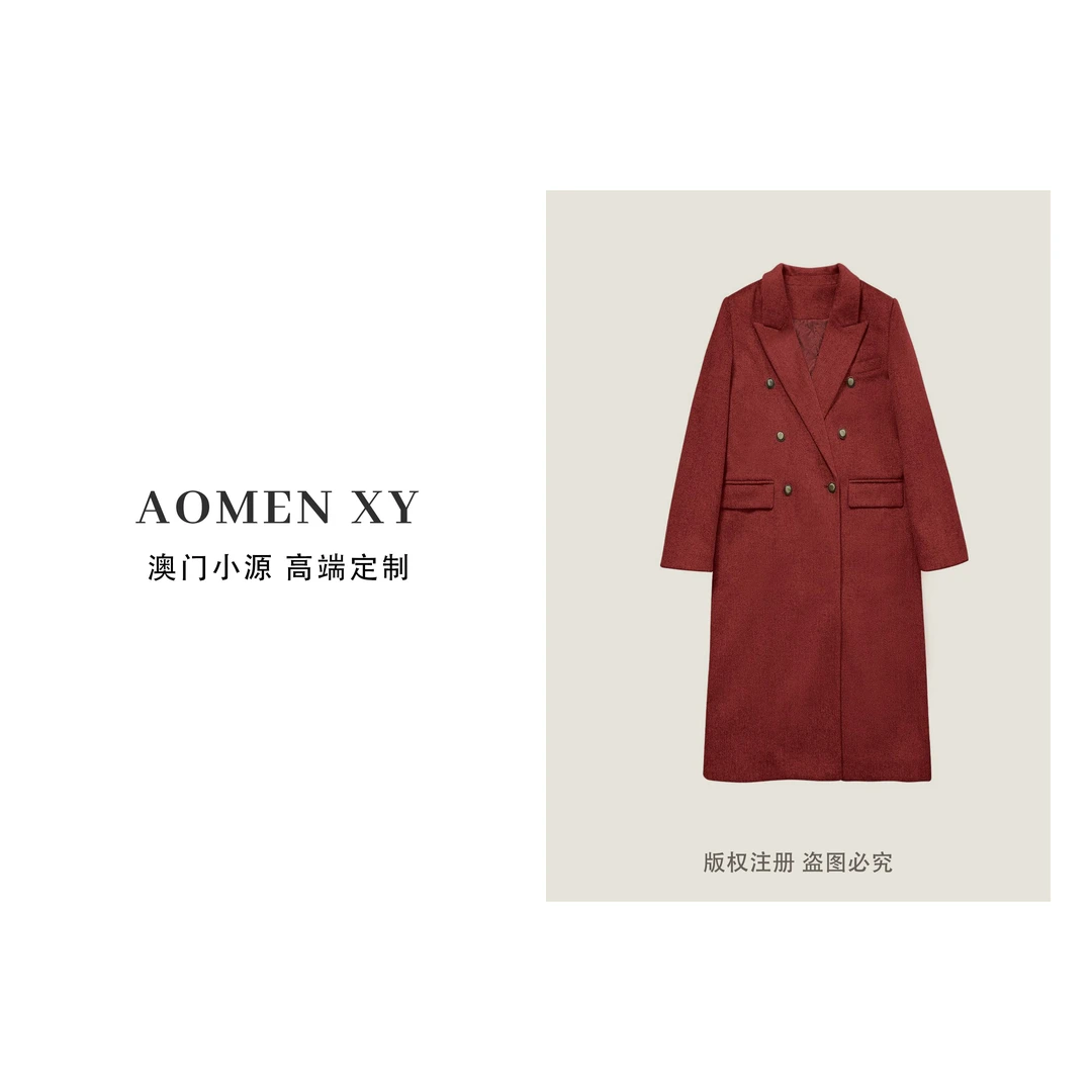 气质中长款新国标90绒羽绒大衣小个子赫本风24YR358