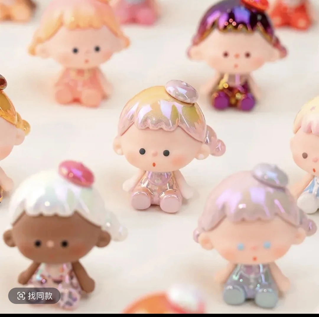 【大转盘】三出一萌粒大乱斗公仔潮玩盲盒手办