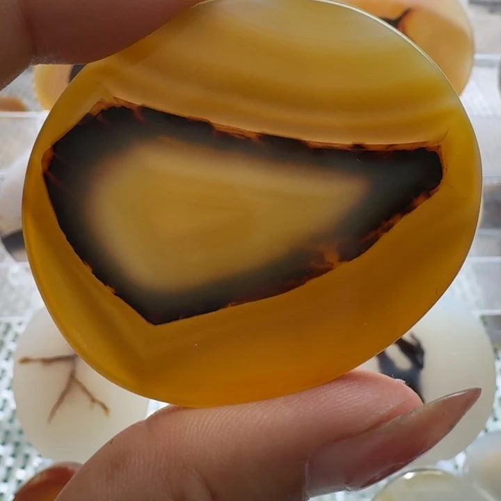 玛瑙/玉髓未镶嵌项链