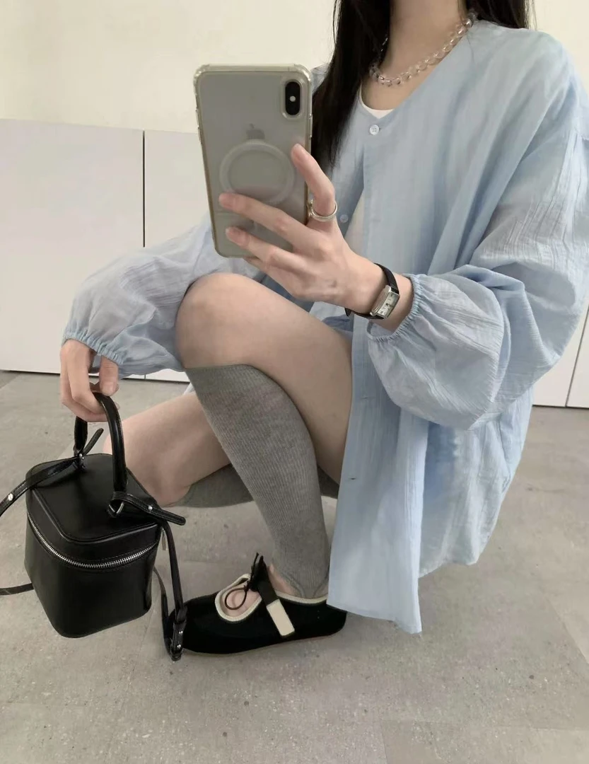 R.W韩系超薄纹理防晒外套