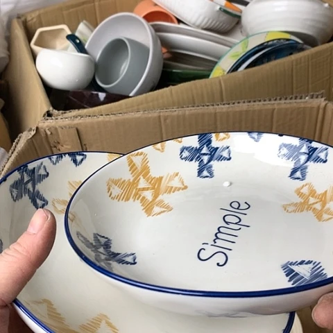 盘陶瓷制品满25拼单发货默认微瑕