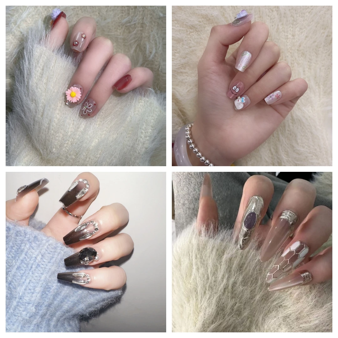 【仙女酵母】显白高级感！定制甲专拍