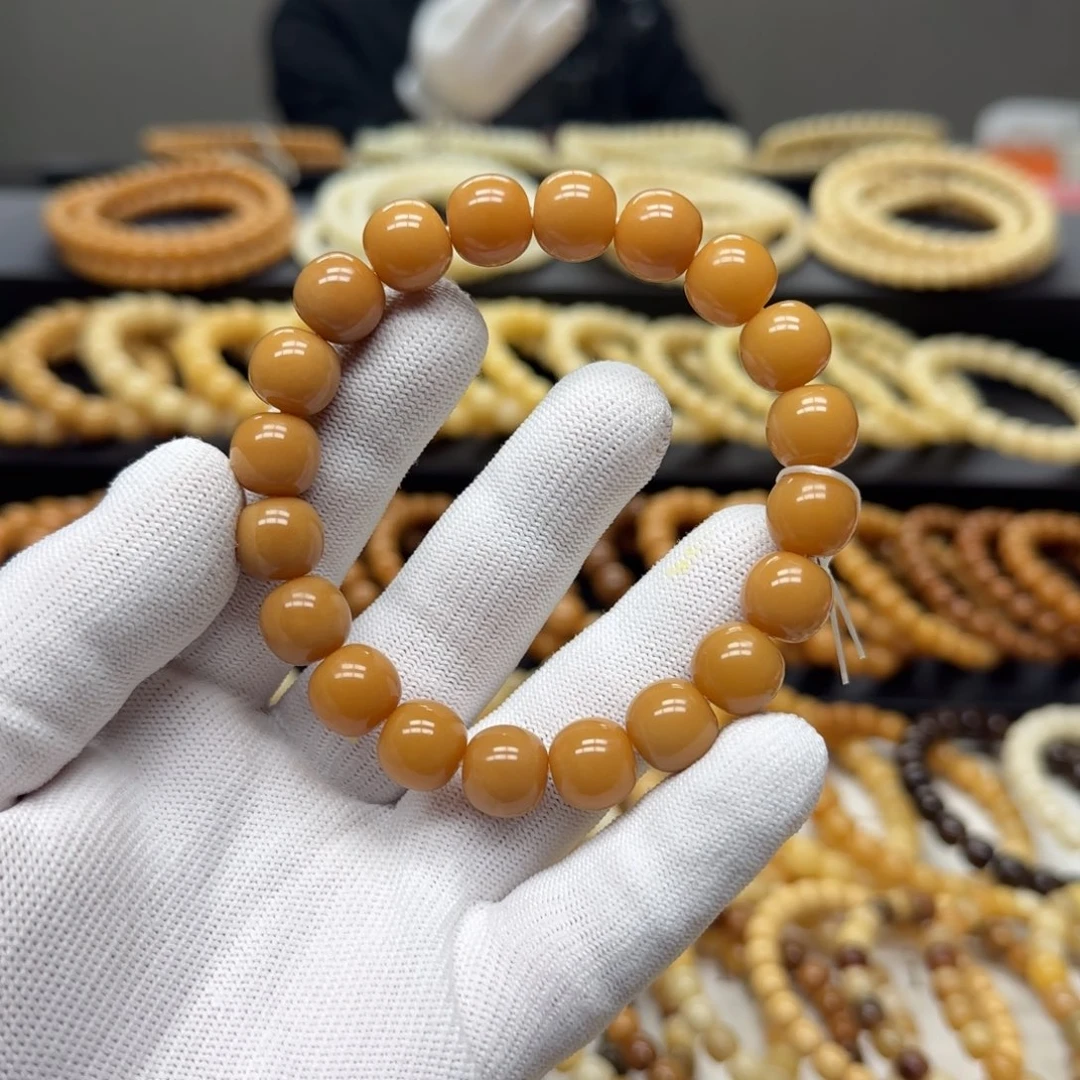 手串菩提根/象牙果11×12 胖苹果 11年 精工