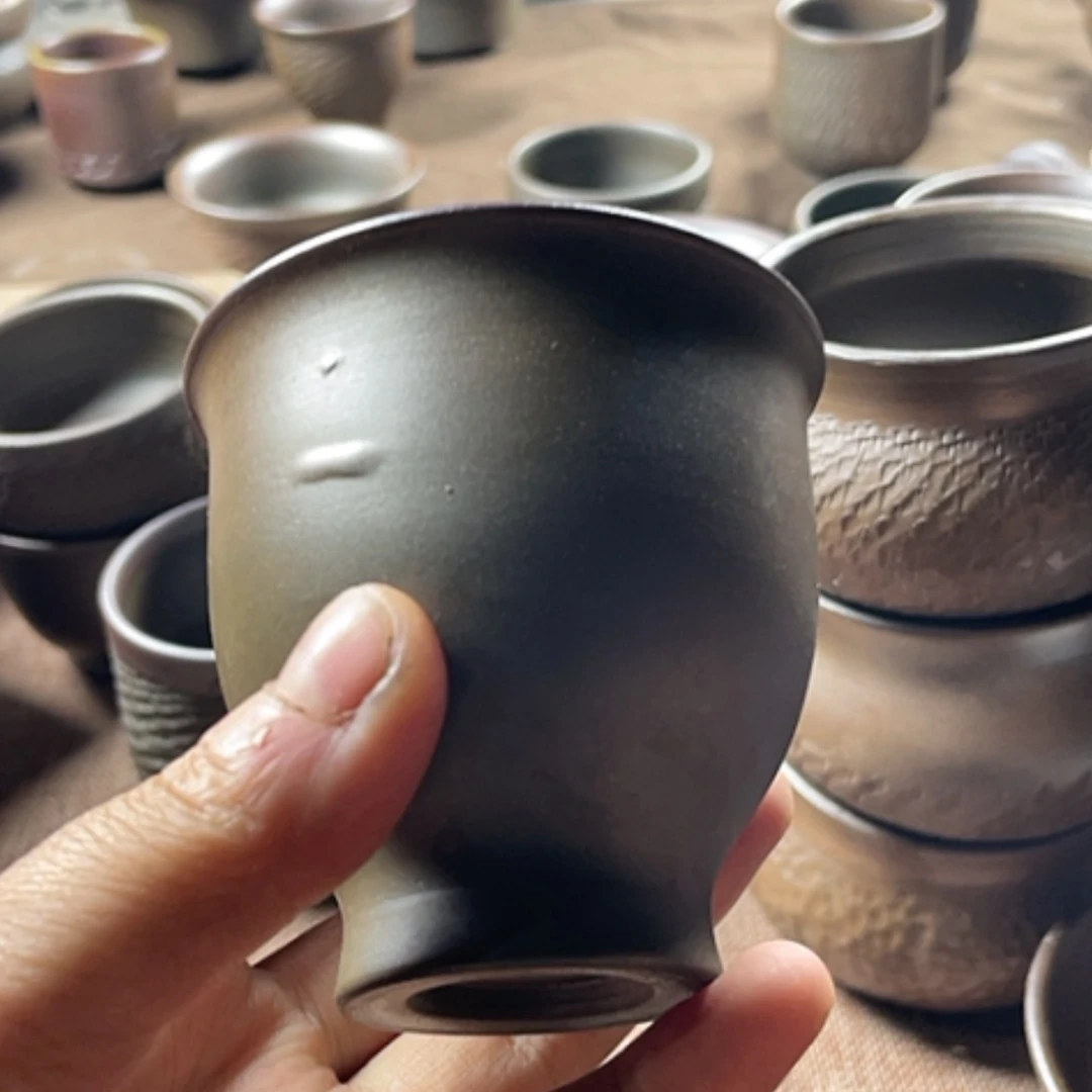 【闪购商品】卤*柴烧主人杯160毫升左右福利瑕