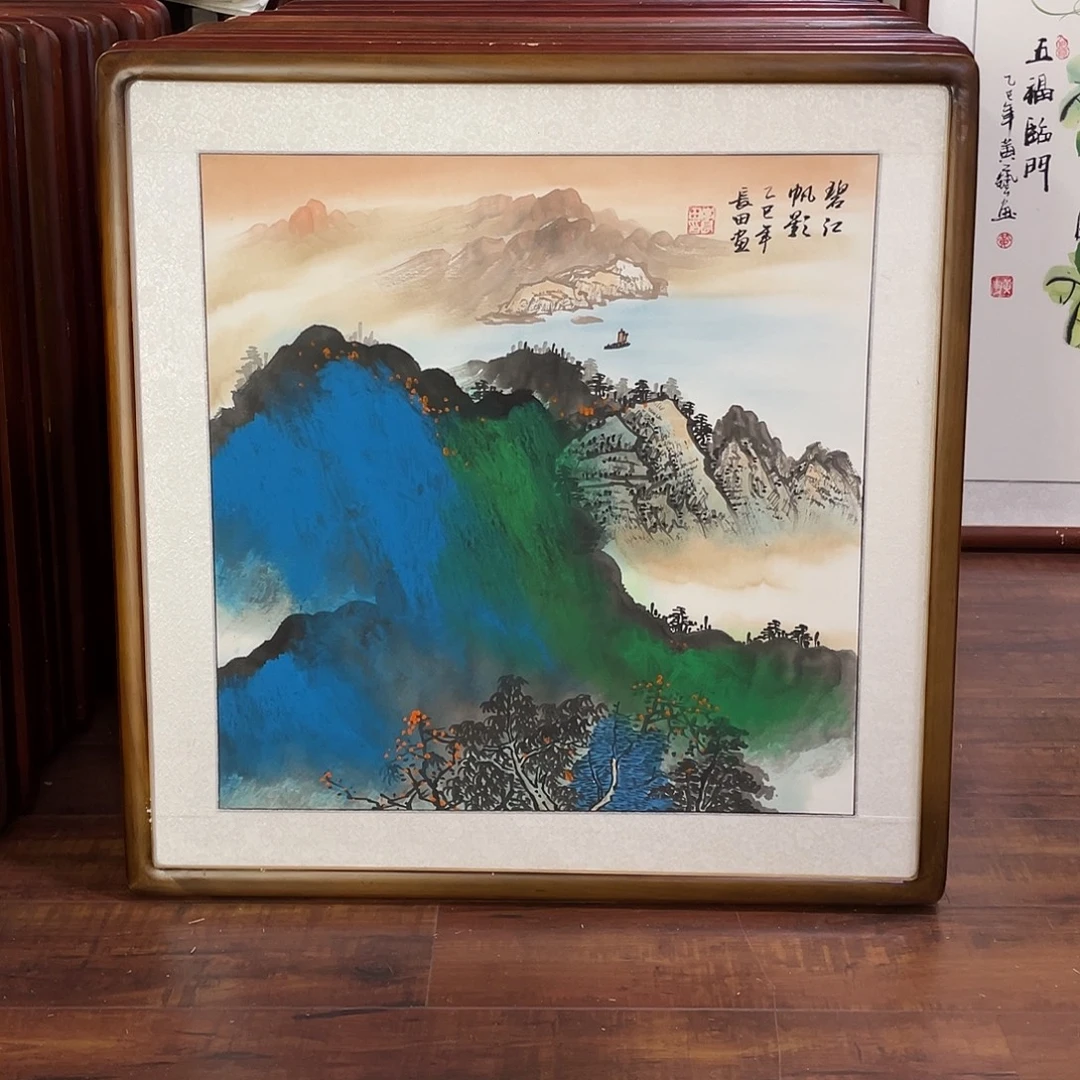 国画带框尺寸63*63厘米