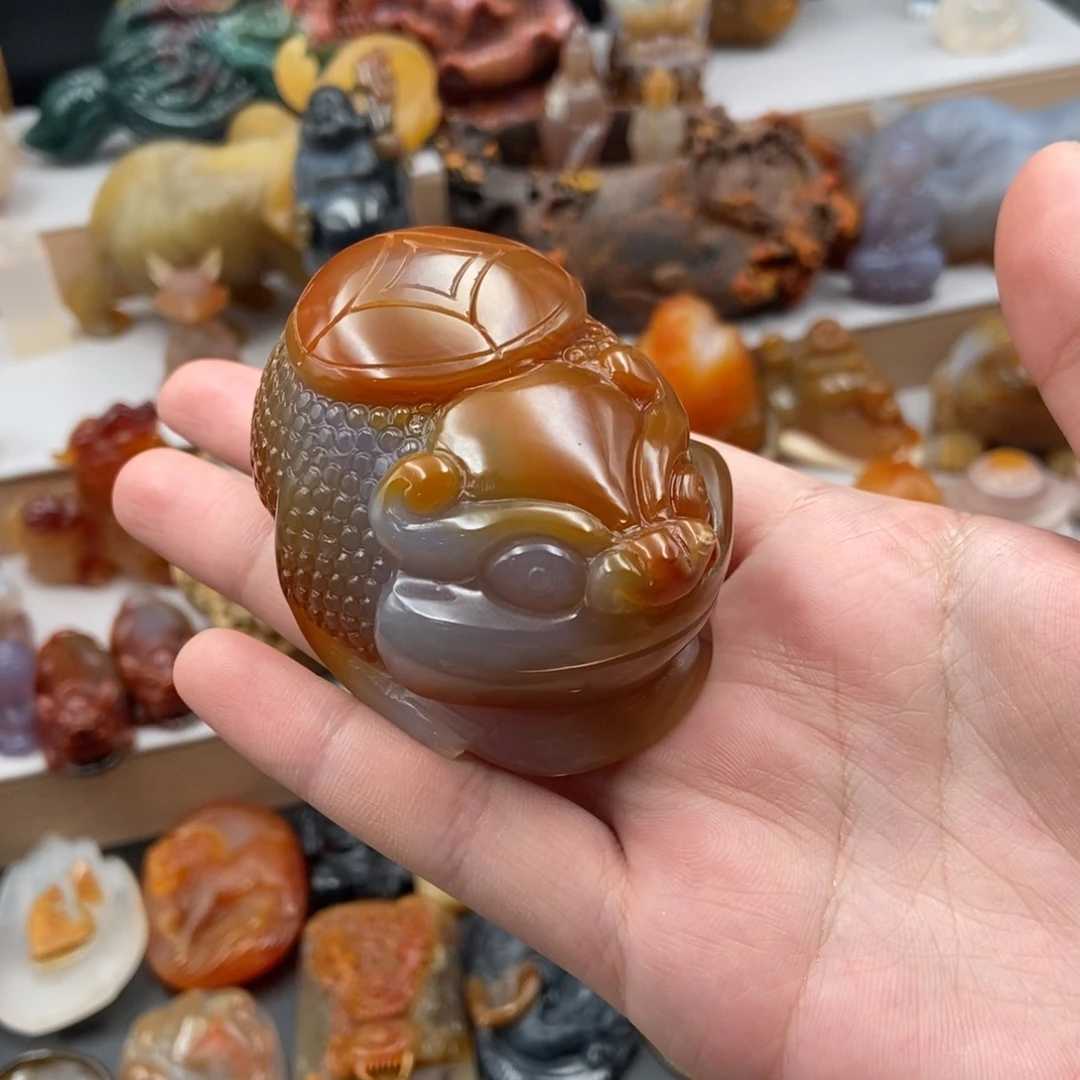 玛瑙/玉髓未镶嵌挂件