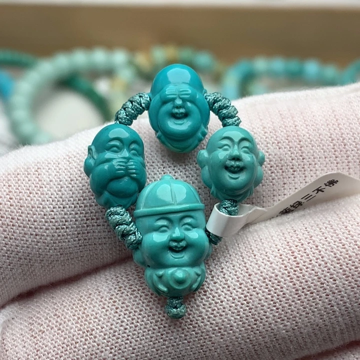 绿松石未镶嵌珠宝奇石11.1mm
