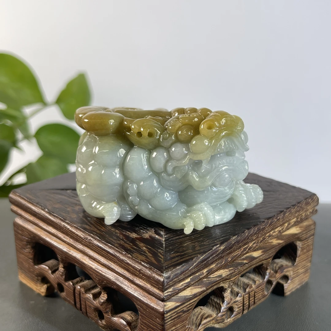 JXB17-149   天然缅甸翡翠A货 貔貅