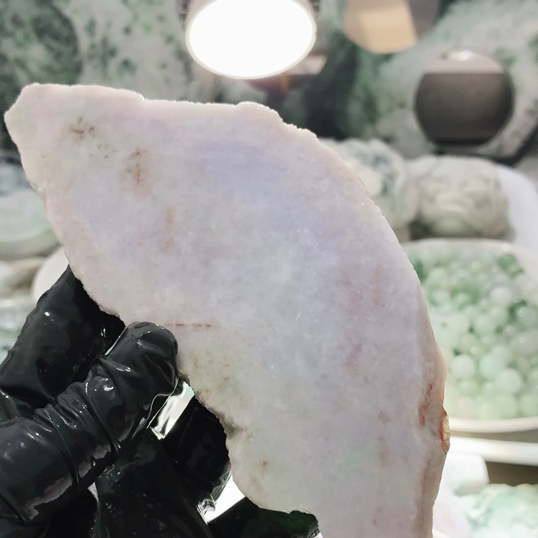 翡翠未镶嵌颈饰边角料