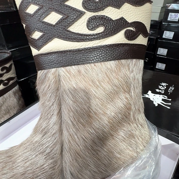 江****羊剖层皮革40码男士马毛