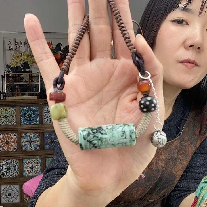 翡翠项链未镶嵌项链