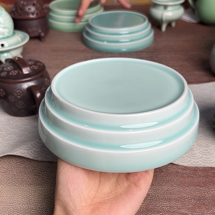 龙泉云间青瓷小米茶器