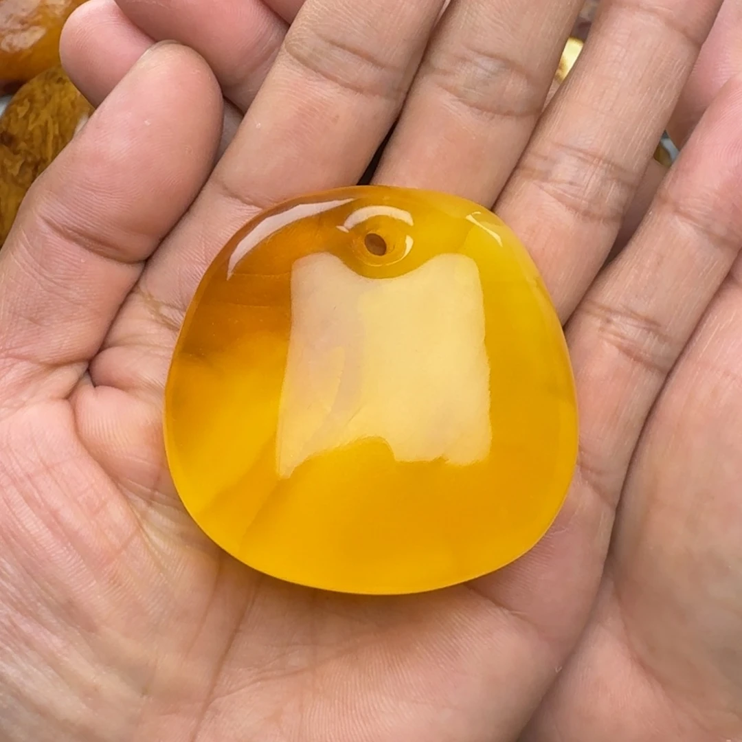 未镶嵌蜜蜡珠宝奇石天然蜜蜡