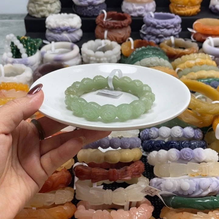 石英质玉未镶嵌手镯