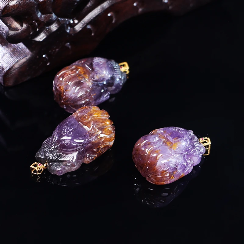 【大蕾蕾推荐】18k极光金多多趴趴狐吊坠-多样性发其一