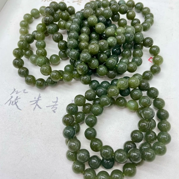 10mm和田素圈手串（多样性发其一）J186 JRF