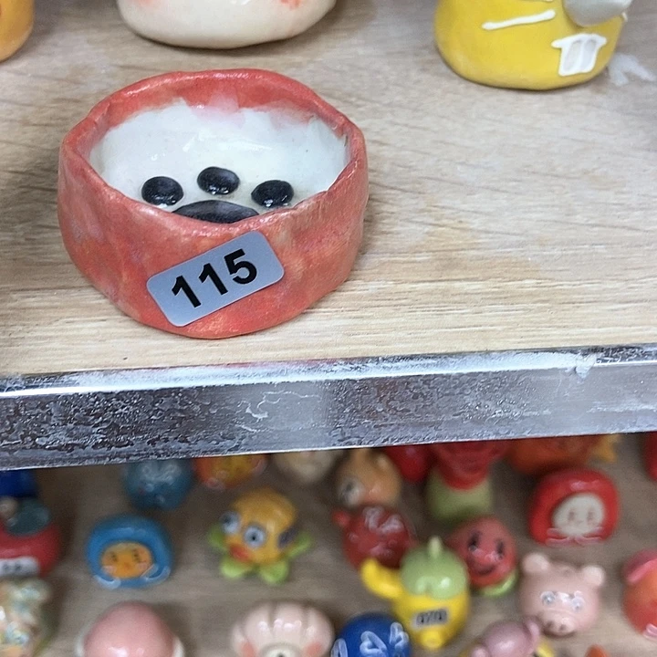 摆件蓉*直播间手工陶瓷摆件115