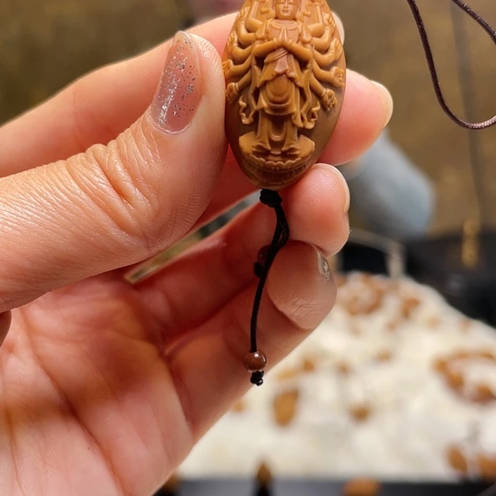 橄榄核吊坠橄榄核