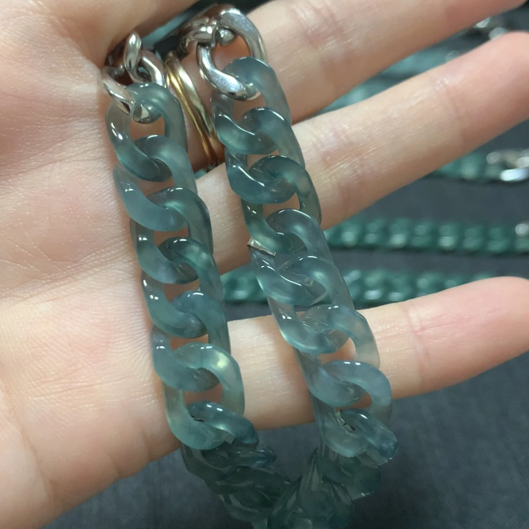 F***单未镶嵌定制翡翠翡翠手链888