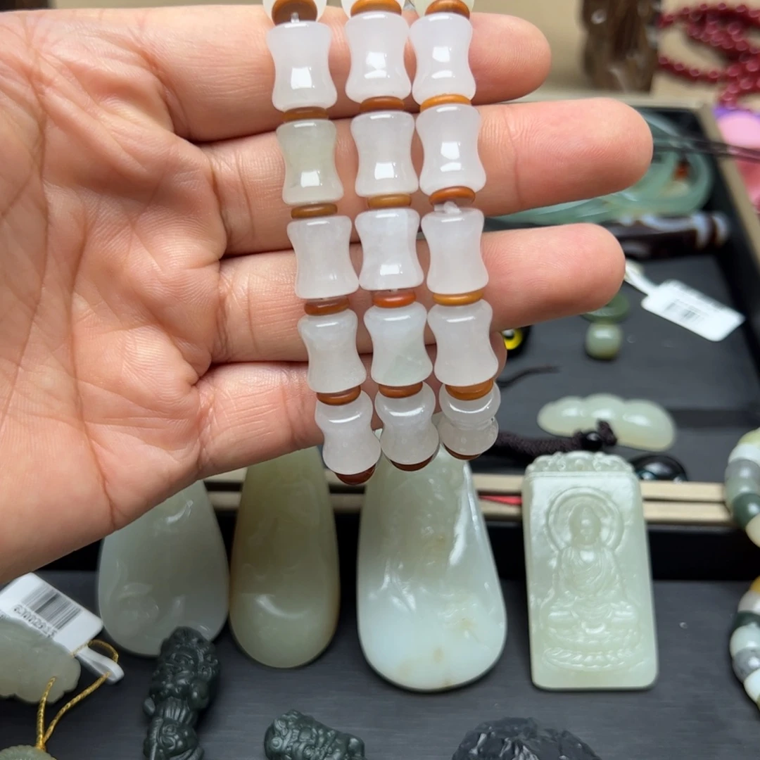 合金手链石英岩玉