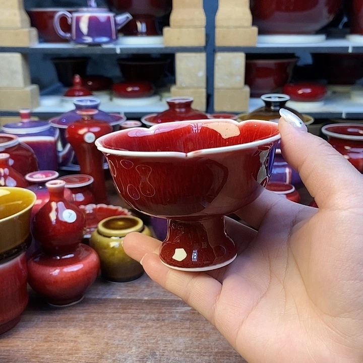 陶瓷景德镇名陶坊原矿郎红