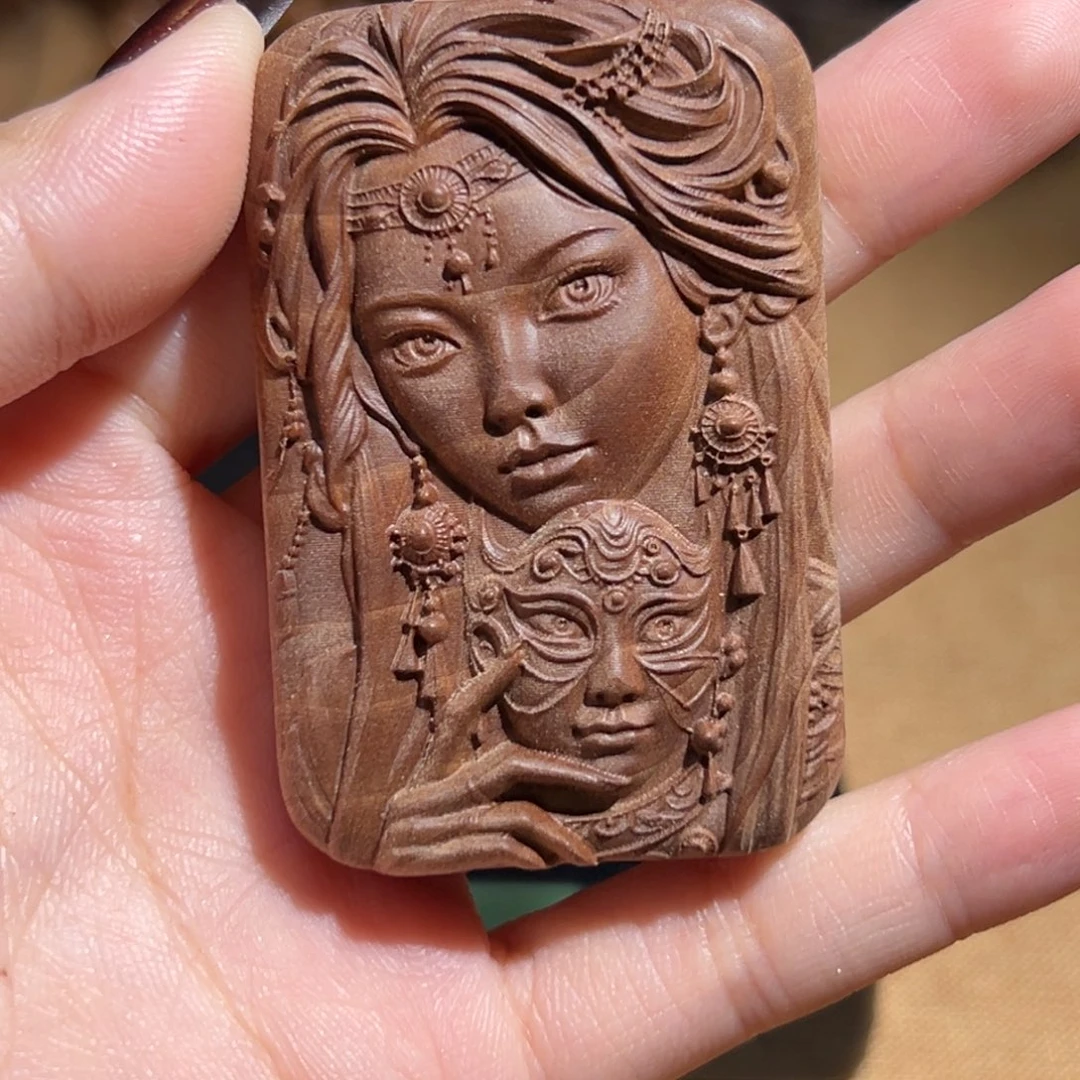 配***角檀香木老山檀香楼兰