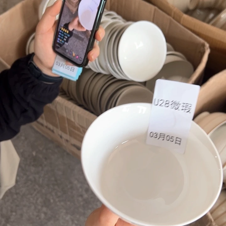 36%以上骨粉骨瓷U28时尚小资饭碗6个