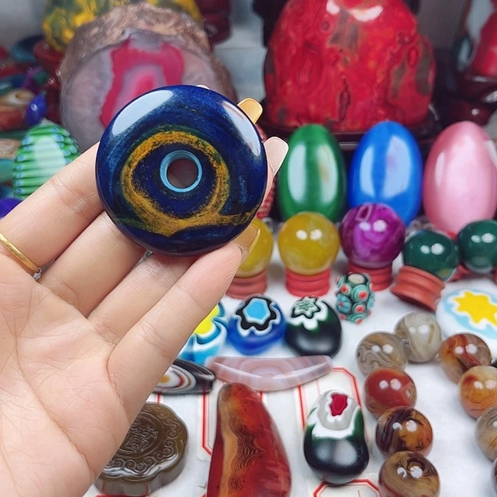 未镶嵌耳饰玛瑙/玉髓