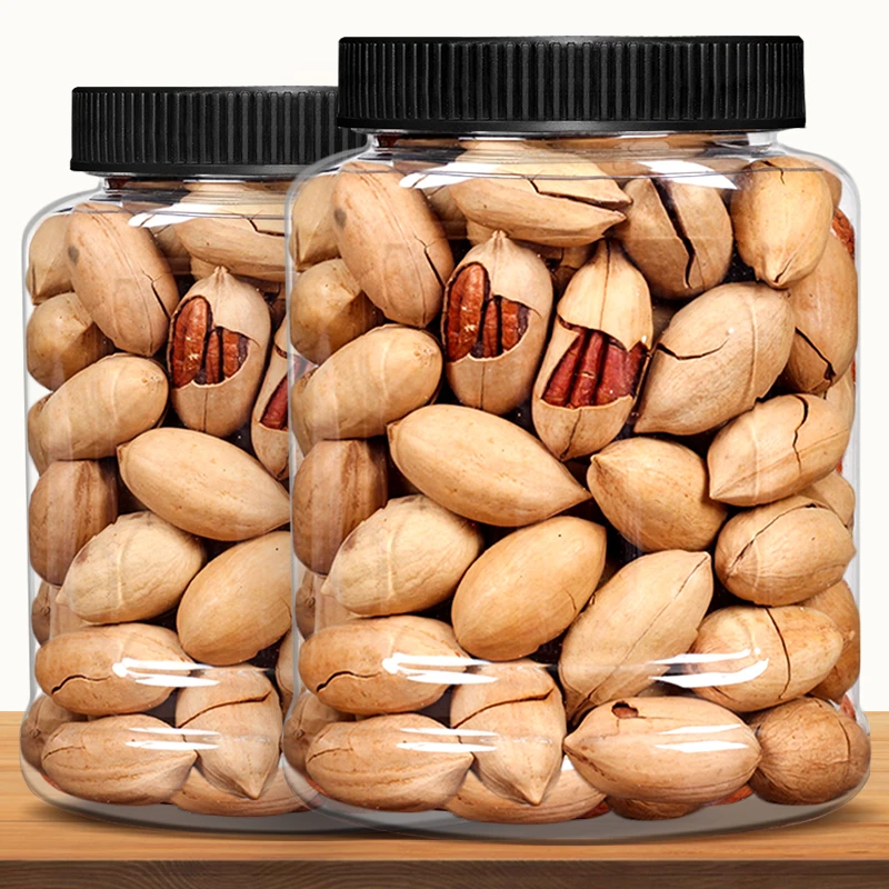 精选新货碧根果果仁奶香味罐装坚果香脆美味办公室零食年货送父母