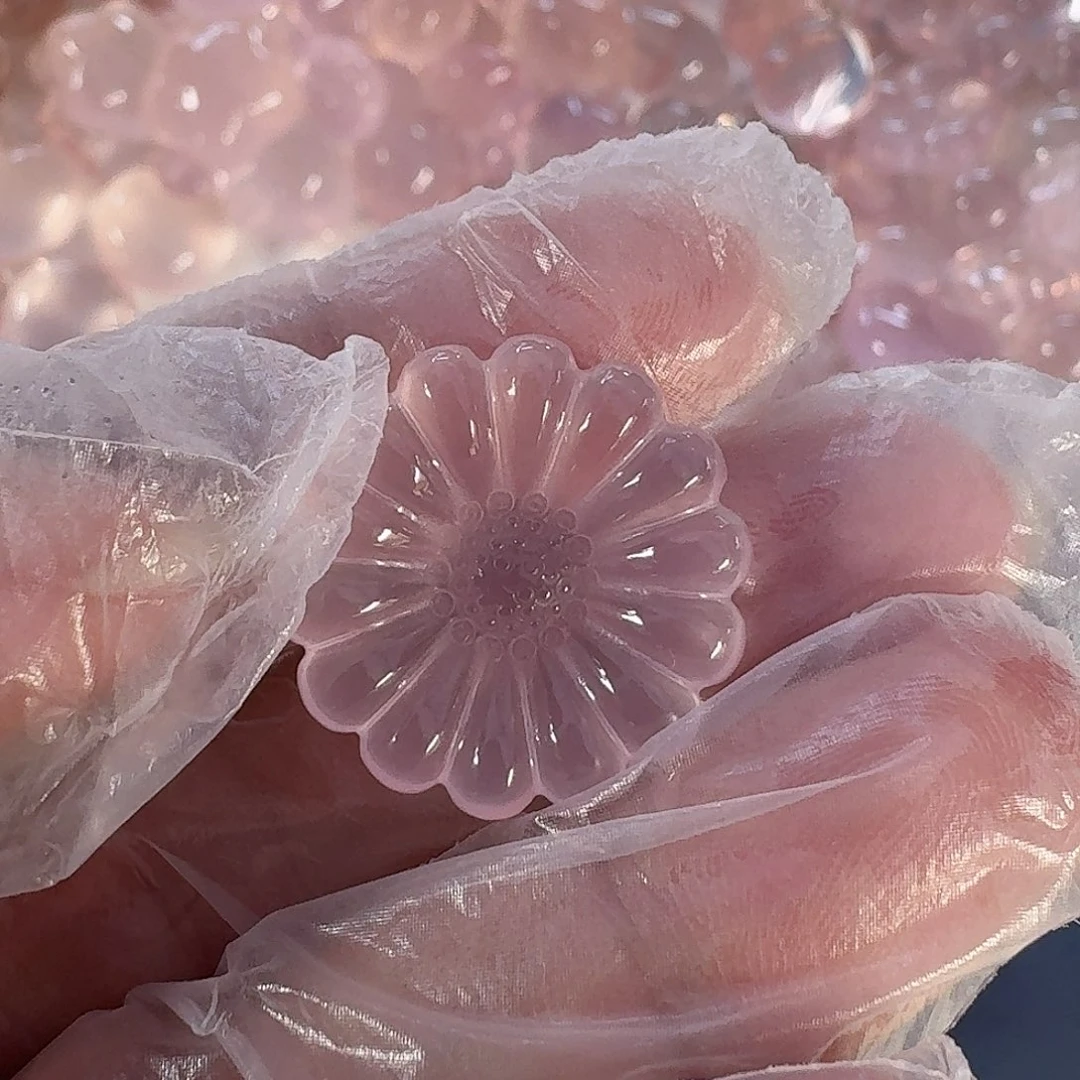 未镶嵌珠宝半成品水晶茄**长