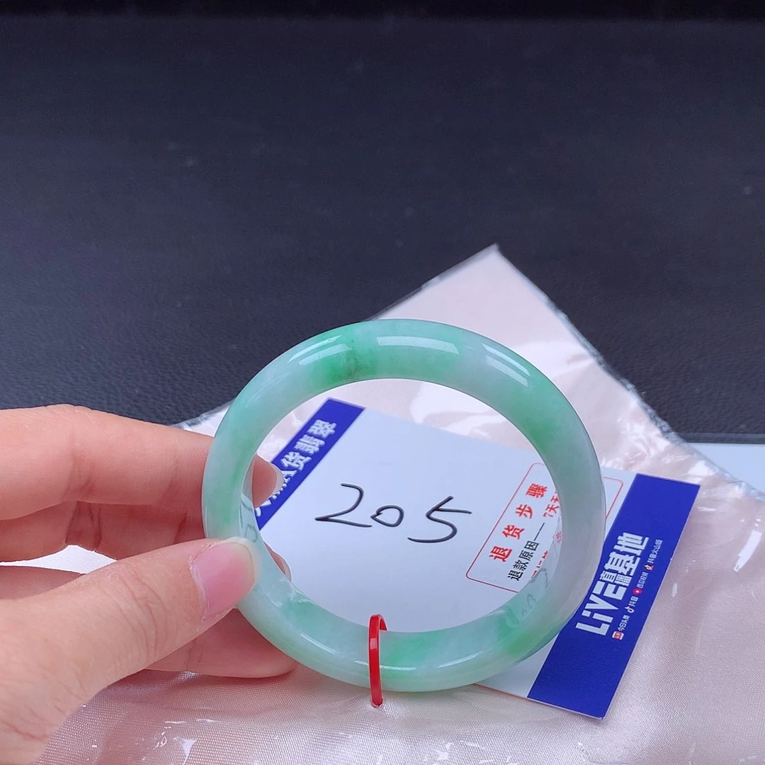 翡翠手镯未镶嵌手镯001216