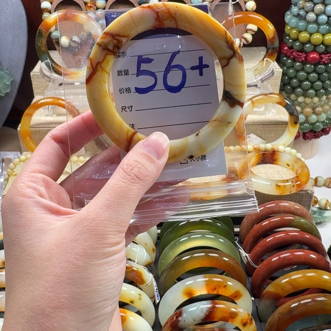 蛇纹石玉未镶嵌手镯76