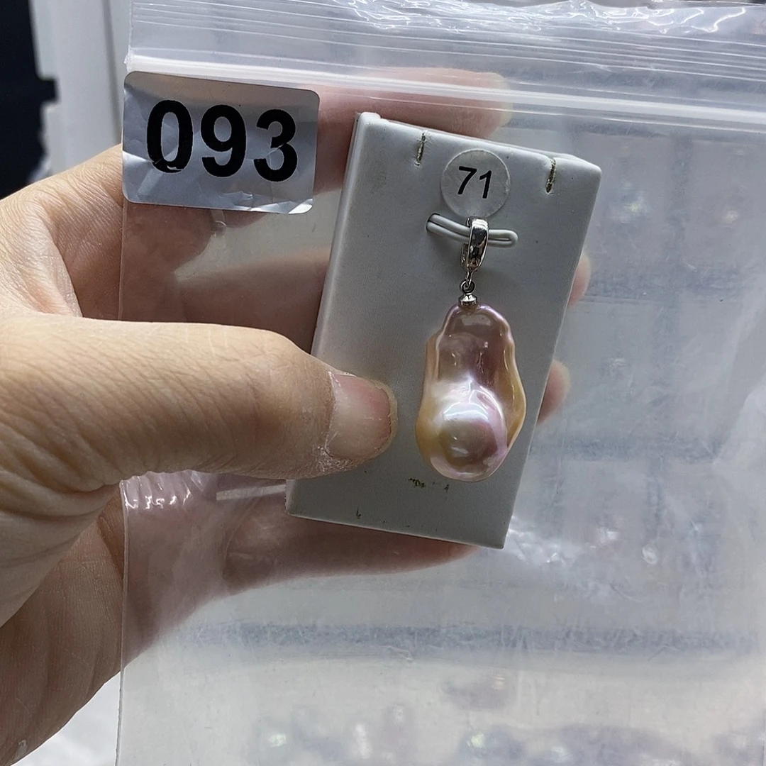 颈饰合金淡水珍珠