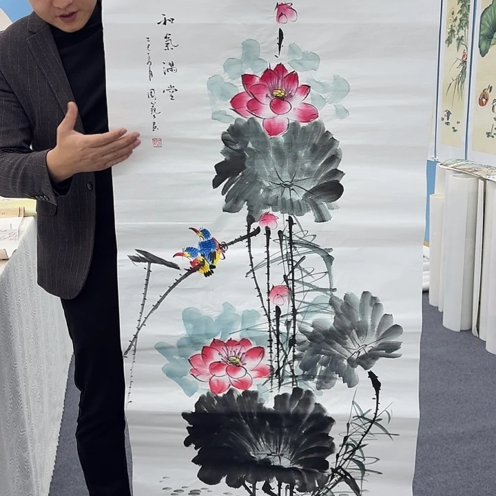 国画手绘国画作品