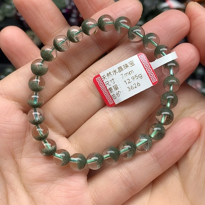 水晶手链未镶嵌天然水晶