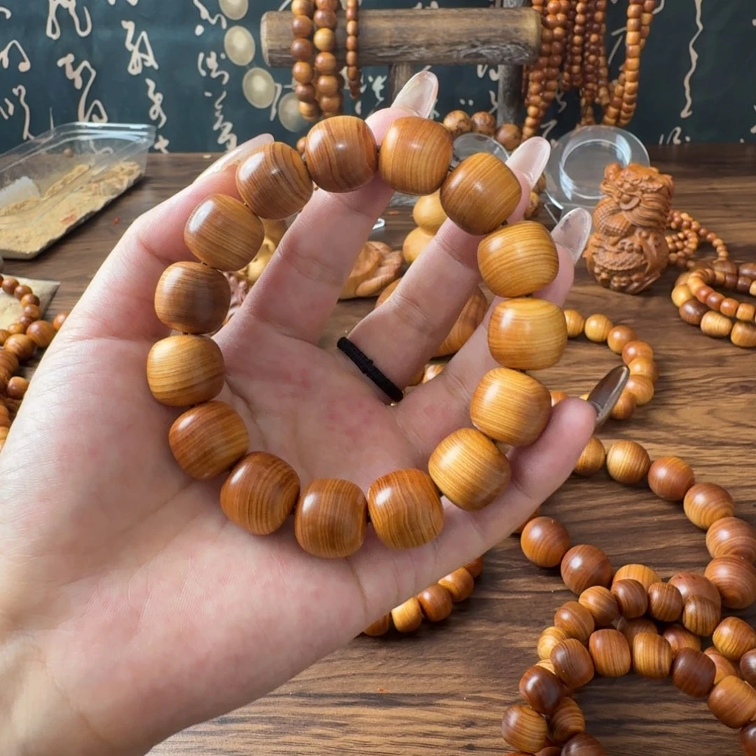 A***.柏木（崖柏）手串/手链1516老型珠