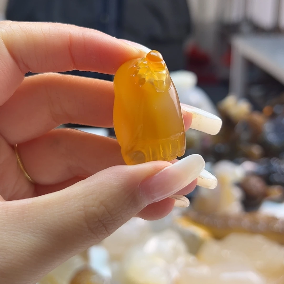 玛瑙/玉髓未镶嵌吊坠(不含链)