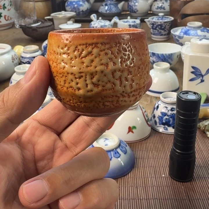 青花瓷器杯子茶具