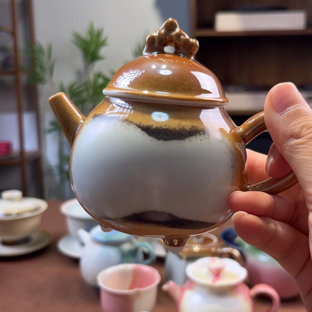 手工制作窑变茶器