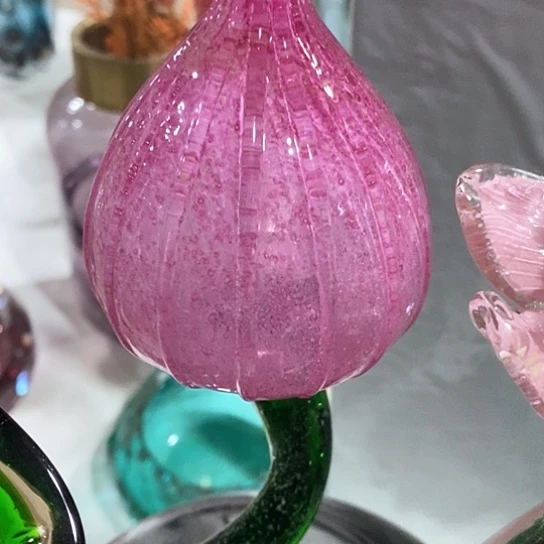 琉璃高度45厘米琉璃夜光荷包花